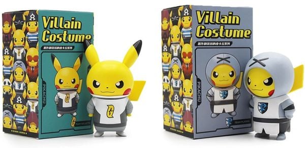 Shop hobby bán Mô hình Pokemon Pikachu Villain Costume Figure đồ chơi đẹp mắt dễ thương trang trí trưng bày góc học tập làm việc phòng khách phòng ngủ Team Galactic Team Plasma