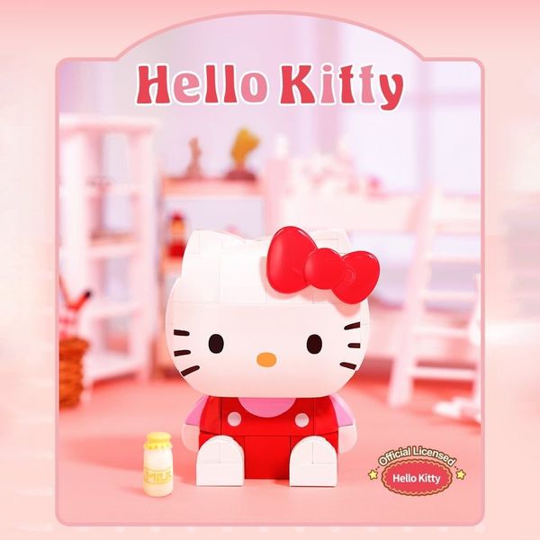 Mua Mô hình Keeppley Sanrio Hello Kitty K20801 đồ chơi lắp ráp thú vị làm quà tặng trang trí không gian sống