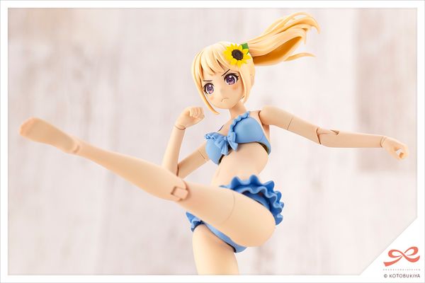 Mô hình lắp ráp Sousai Shojo Teien Madoka Yuki Swim Style Dreaming Style Sunny Sky Kotobukiya JK028 nữ sinh đẹp mắt dễ thương đáng yêu tạo dáng đa dạng