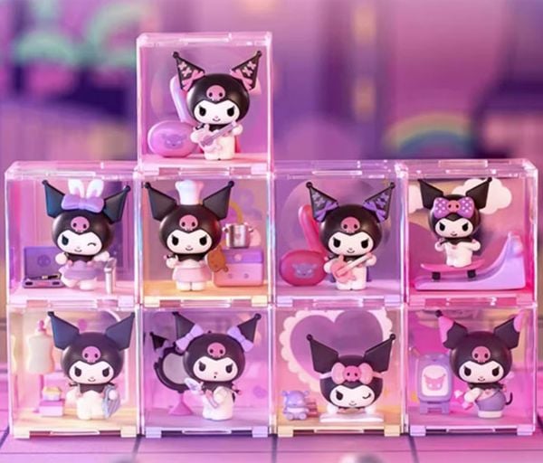Shop bán Mô Hình Kuromi Fun Rhapsody Moetch Blind Box Pro MM05 unbox hộp mù may mắn test nhân phẩm thú vị