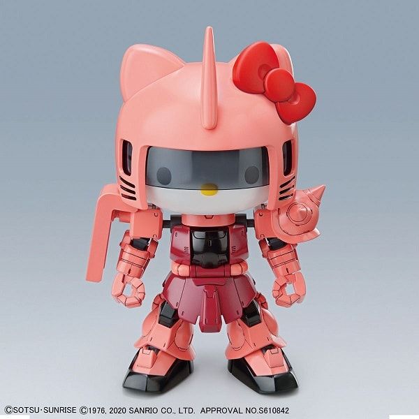 Mô hình Hello Kitty MS-06S Char's Zaku II [SD Gundam Cross Silhouette] chính hãng giá rẻ