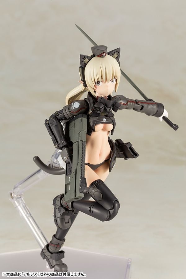 Mô hình lắp ráp Arsia chính hãng Kotobukiya nhân vật nữ chi tiết đẹp mắt dễ thương phong cách quân đội quyến rũ