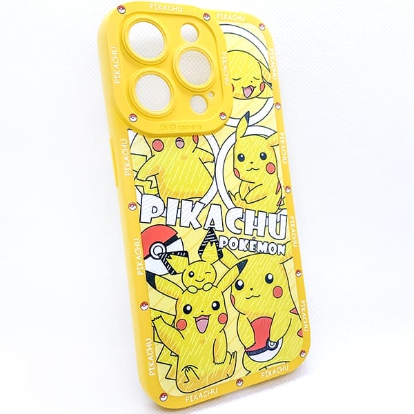 Shop chuyên ốp lưng bán case iPhone 15 hình Pokemon Pikachu chuột điện giá tốt