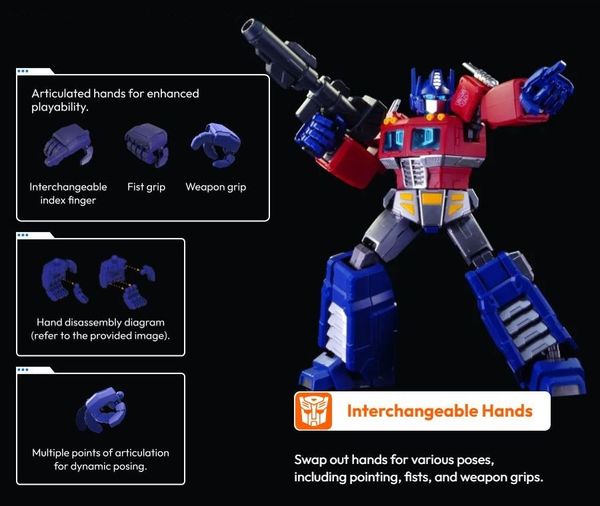 Mô hình lắp ráp Transformers Model Kit AE01 - G1 Optimus Prime 18cm Luminous Eyes Blokees 71156 với thiết kế chi tiết và độc đáo, đang bán tại nShop