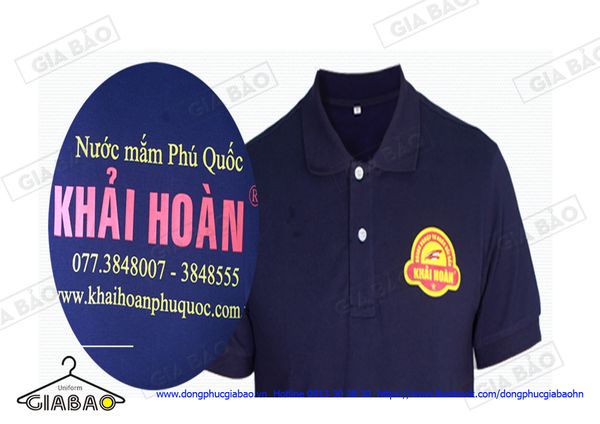 Mẫu Đồng phục áo phông áo thun tập đoàn thương hiệu nổi tiếng