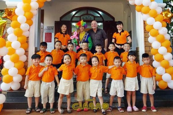 Đồng phục học sinh trường mầm non Superkid