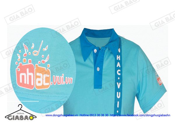 Mẫu Đồng phục áo phông áo thun tập đoàn thương hiệu nổi tiếng