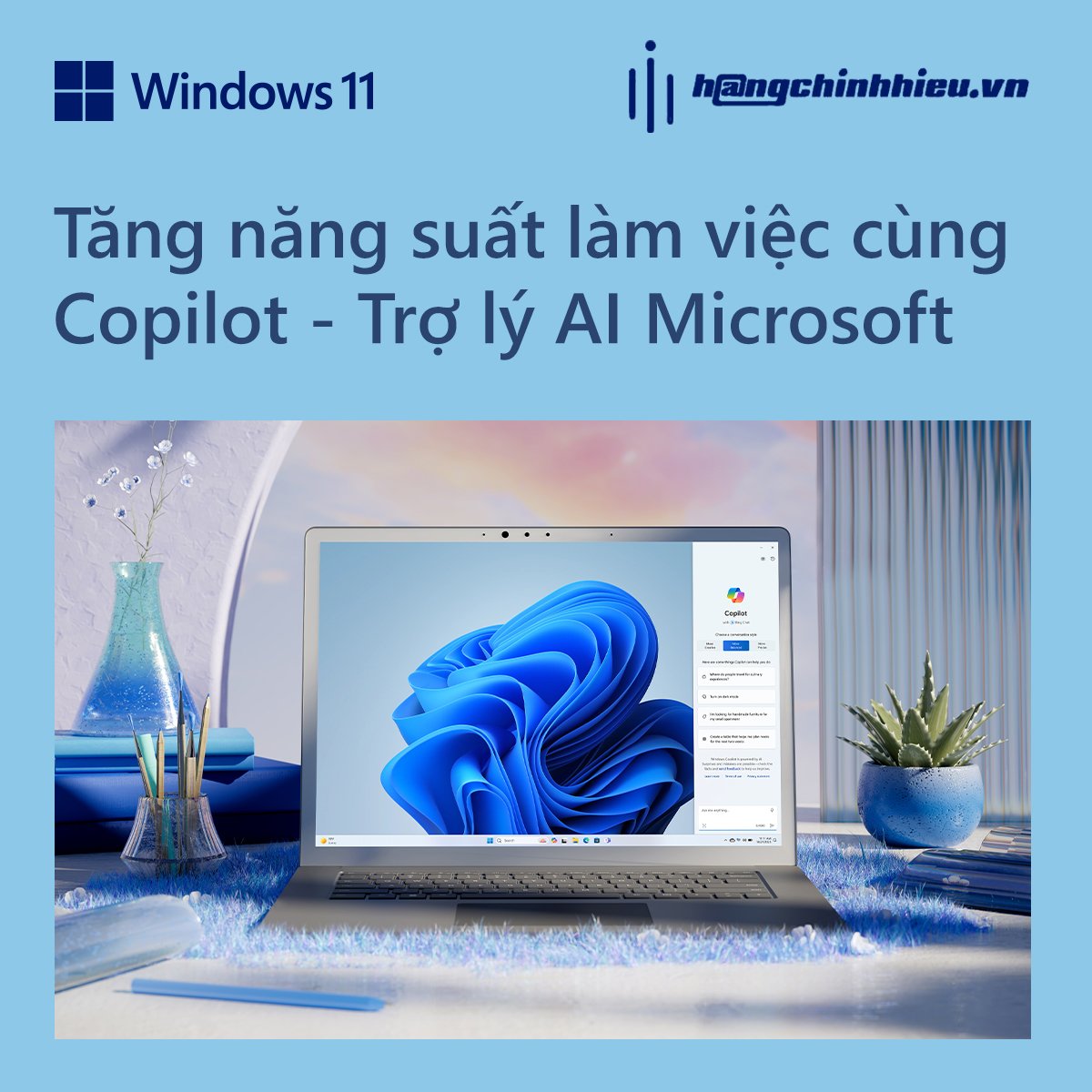 Tăng năng suất làm việc cùng Copilot - Trợ lý AI Microsoft