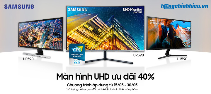 MUA LCD SAMSUNG 4K NHẬN NGAY ƯU ĐÃI ĐẾN 40%: TỪ NGÀY 15.5 - 30.5.2019