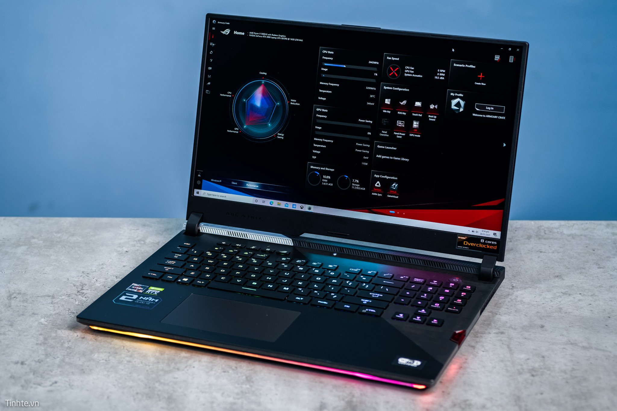 ASUS ROG Strix Scar 17 G733 - Cấu hình khủng nâng cao trải nghiệm game, lựa chọn hàng đầu cho nhà vô địch eSports