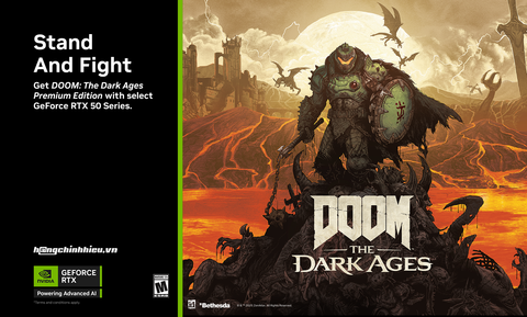 Nhận DOOM: The Dark Ages Premium Edition với GeForce RTX 50 Series
