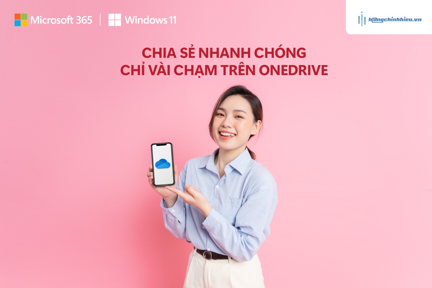 CHIA SẺ TÀI LIỆU, ALBUM ẢNH VÀ VIDEO CHO ĐỘI NHÓM TIỆN LỢI & NHANH CHÓNG CHỈ VÀI CHẠM VỚI ONEDRIVE