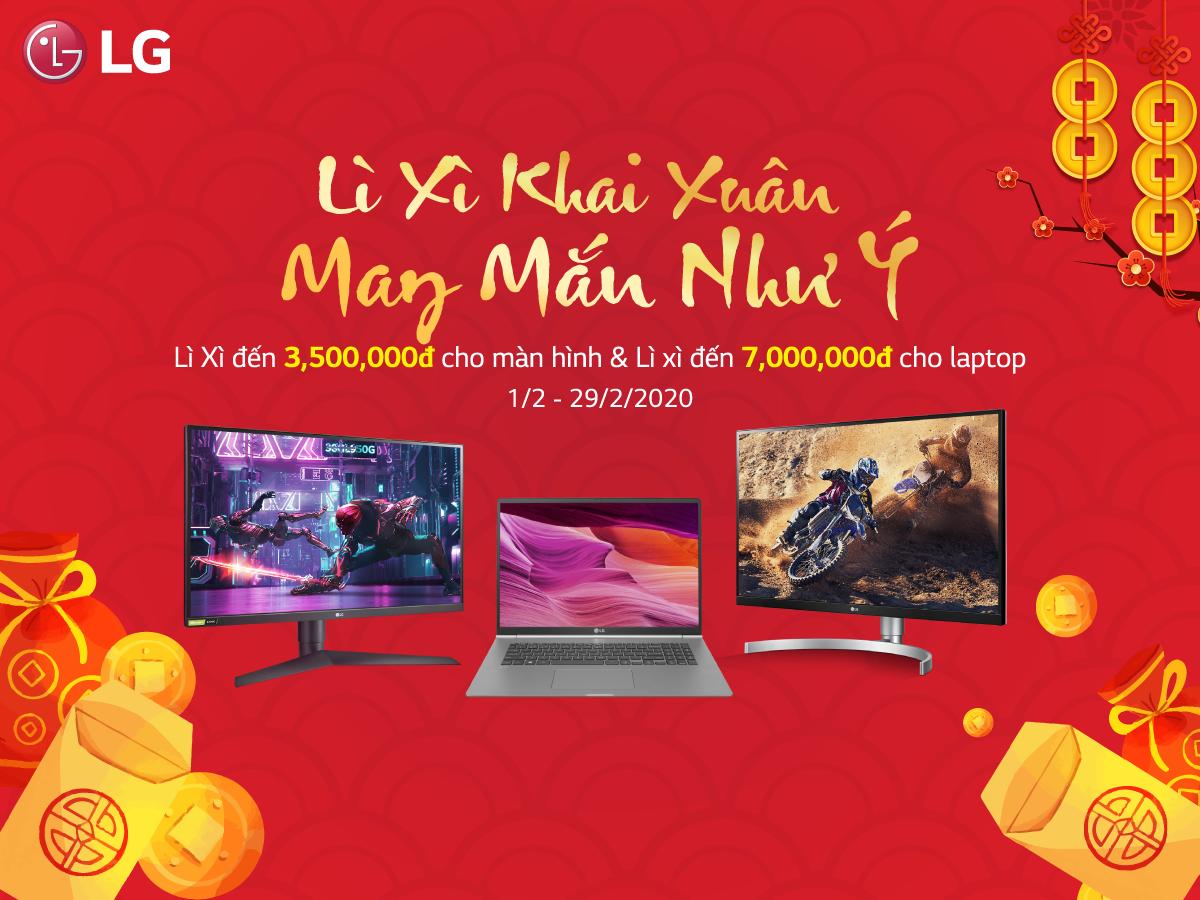 LÌ XÌ KHAI XUÂN - MAY MẮN NHƯ Ý CÙNG LG VIETNAM