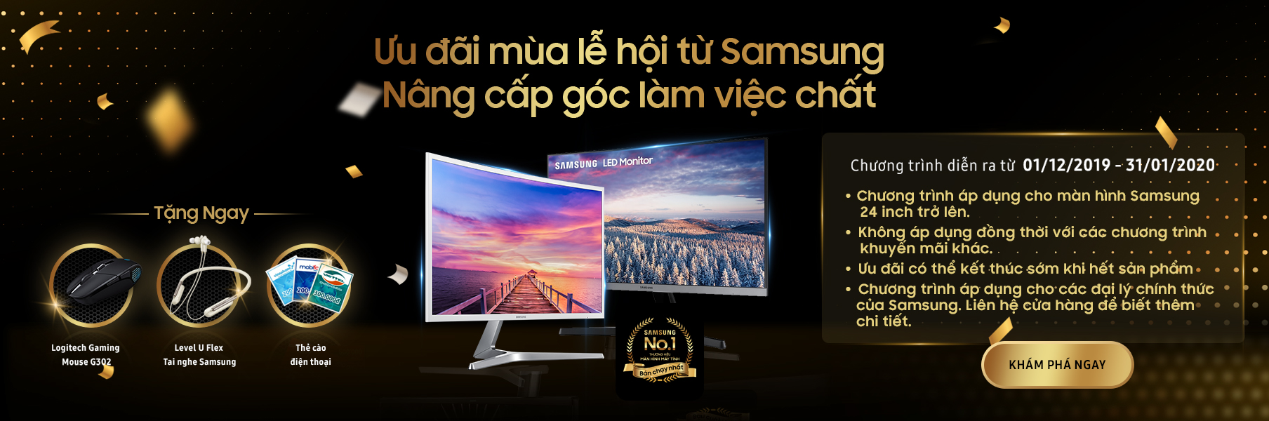 [SAMSUNG] Year End Promotion - Ưu đãi vàng mùa lễ hội