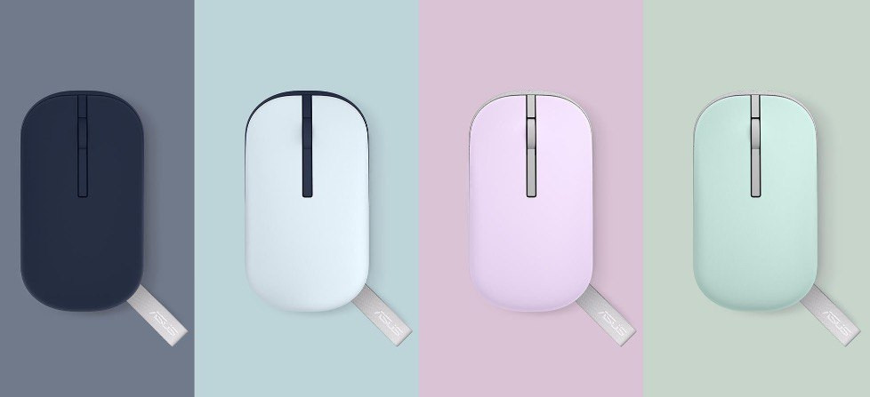 Chuột Bluetooth ASUS Marshmallow MD100 – Linh động bảng màu dành cho hội chị em.