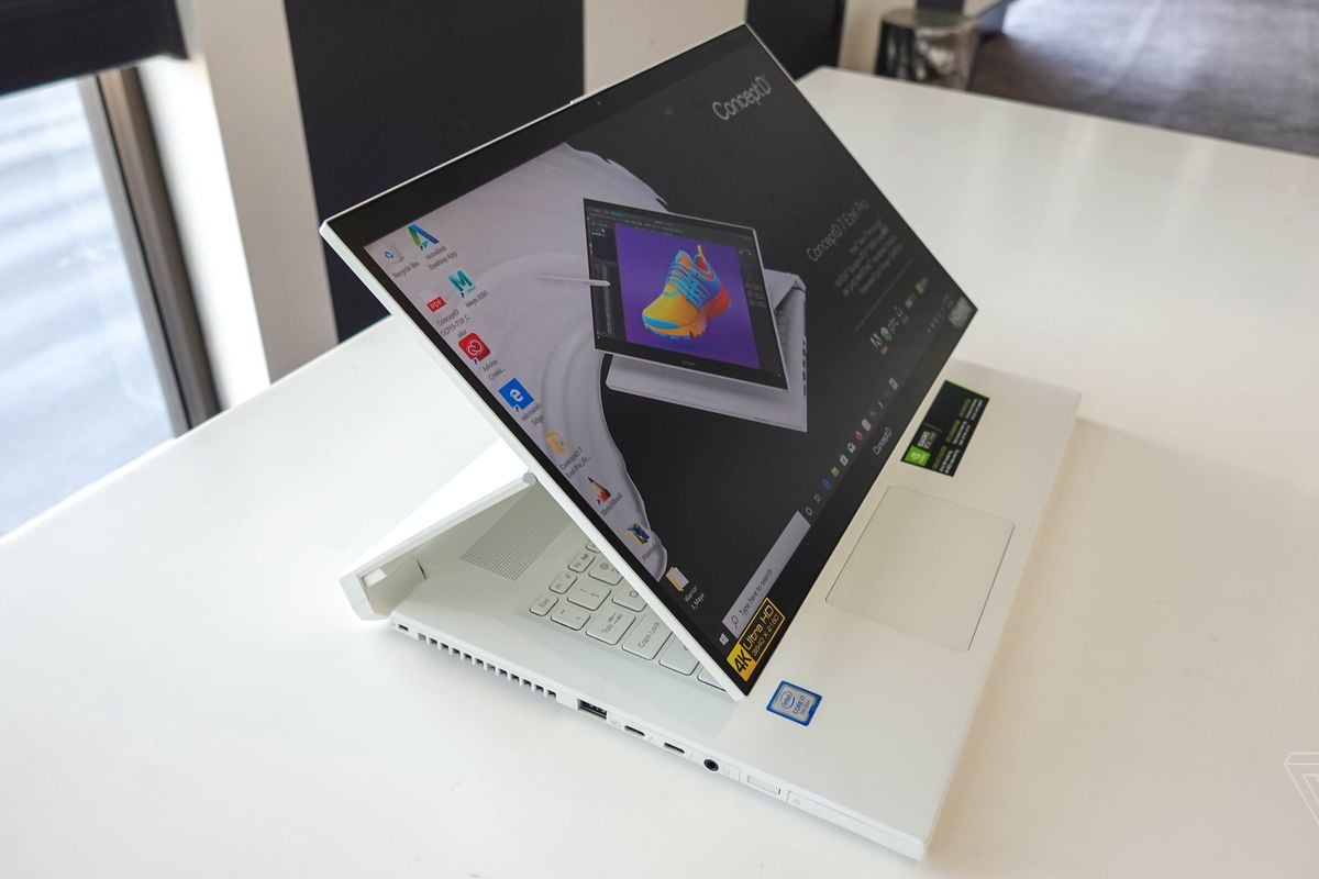 Acer ConceptD 7 Ezel chiếc laptop chuyên dụng cho dân sáng tạo
