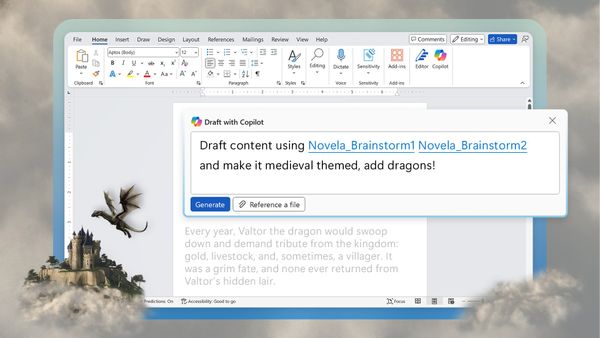 Azure Word R6 Tìm hiểu về Microsoft 365 Word với công nghệ AI