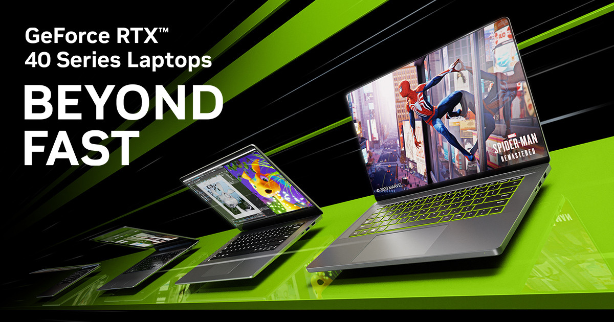 Tổng hợp các mẫu laptop sử dụng card đồ họa GeForce RTX™ 4000 Series 2023.