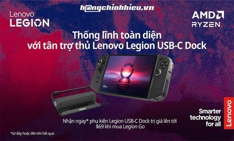 [CTKM] Lenovo Legion Go Back to School Nhận phụ kiện Legion USB-C DOCK