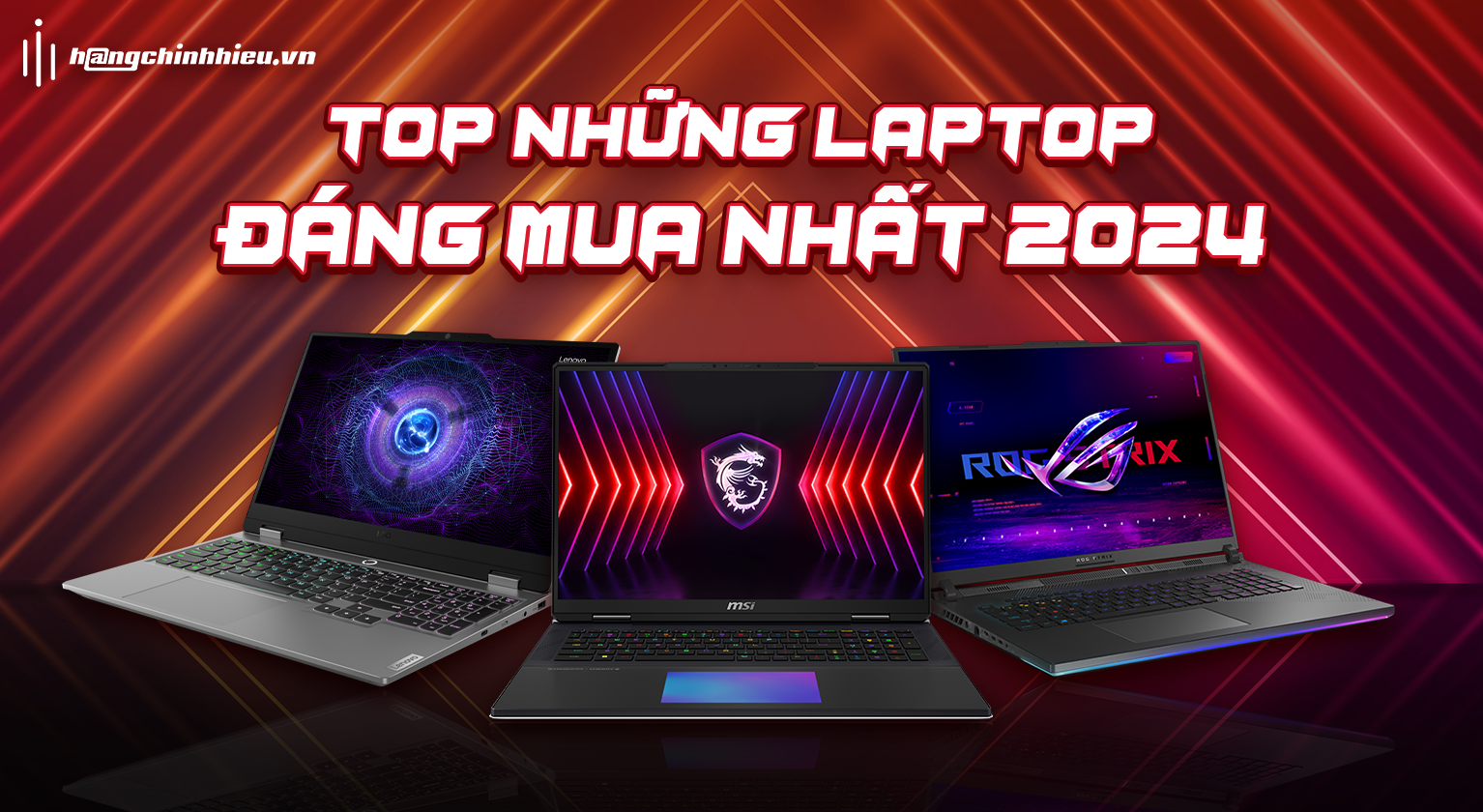 Top những mẫu laptop gaming mới nhất 2024