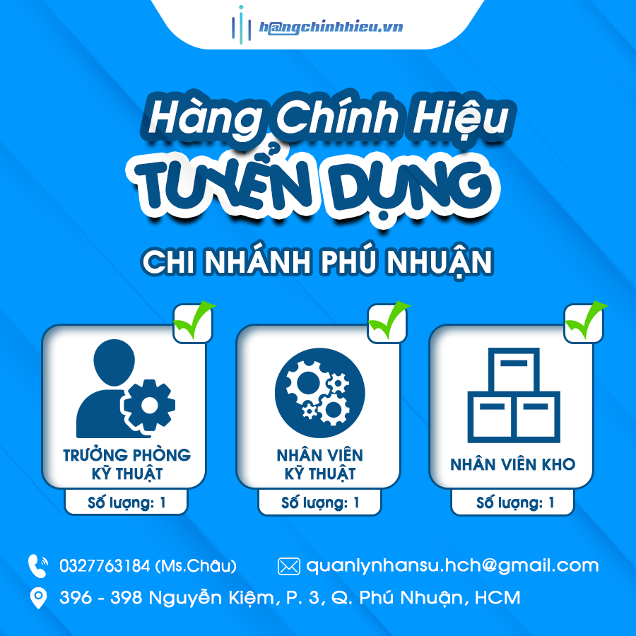 TUYỂN DỤNG - NHÂN VIÊN SALE ADMIN (BÌNH THẠNH)