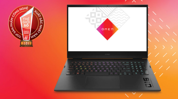 Editor’s Choice 2022: HP OMEN 16 đoạt giải “Laptop gaming cao cấp tốt nhất”