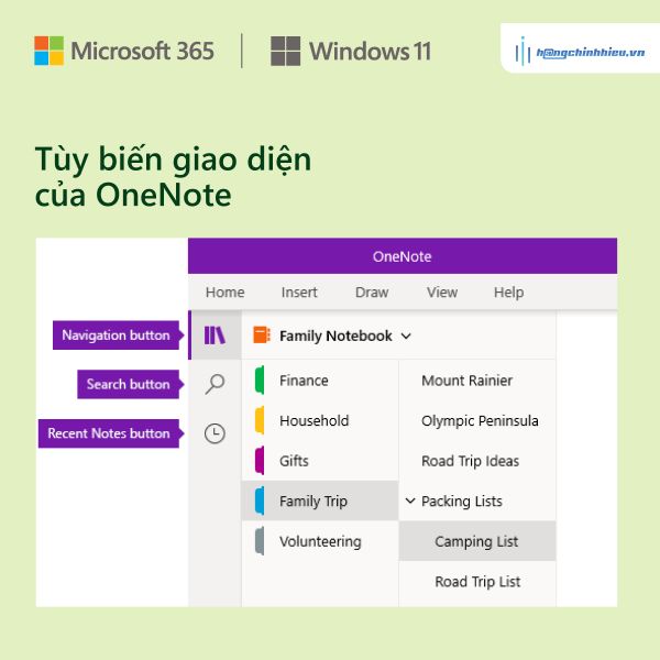 ỨNG DỤNG THÔNG MINH ONENOTE - NGƯỜI BẠN THÂN THIẾT TRÊN HÀNH TRÌNH SÁN