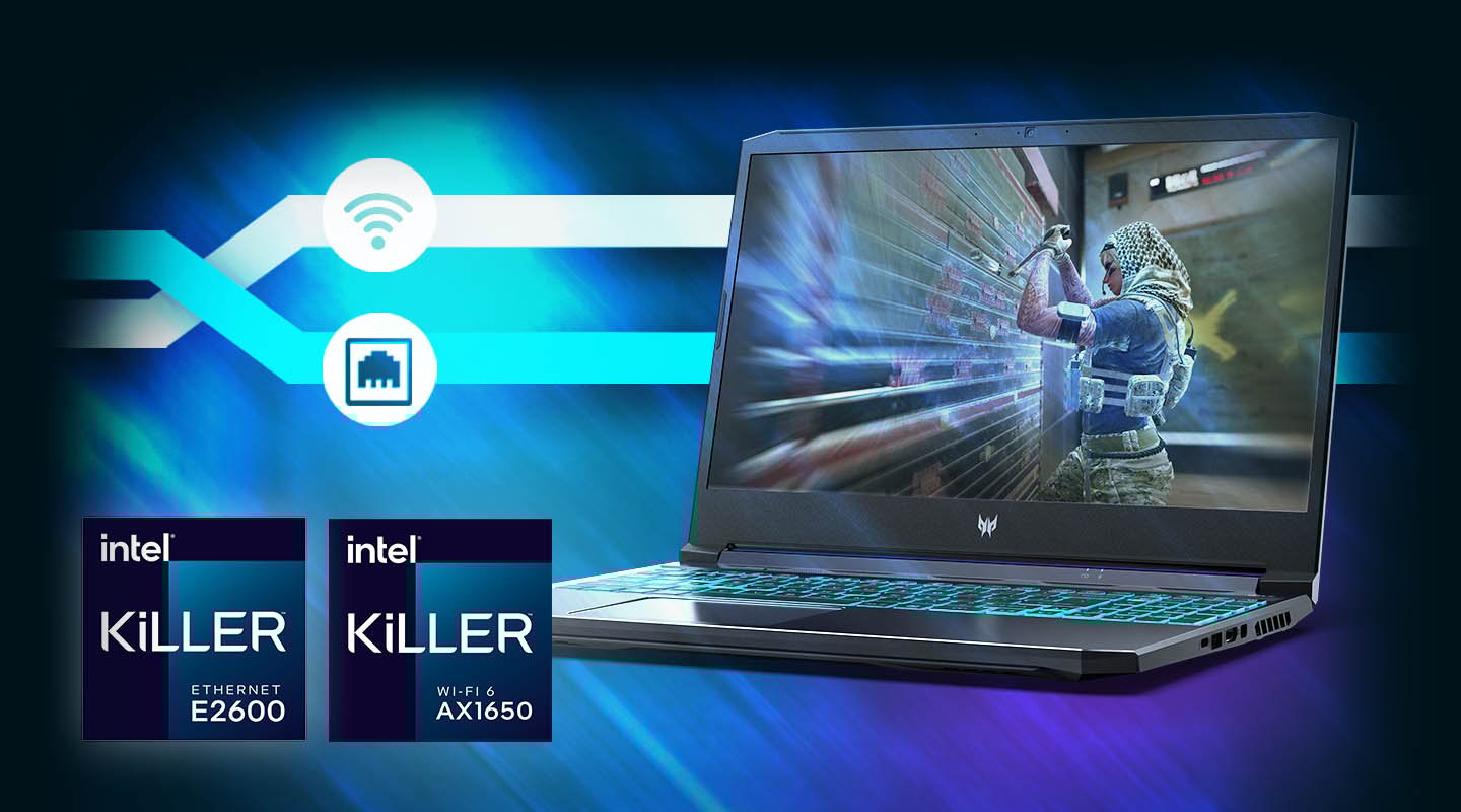 LAPTOP ACER PREDATOR HELIOS 300 PT315-53-75LQ i7 11800H/16GB/SSD 512G/NVIDIA RTX 3070 8GB/LCD 15.6''FHD 144HZ ket noi wifi killer bace909d99ba4b1492ab27a959b2f420