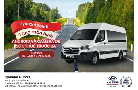 KHUYẾN MÃI THÁNG 3 – MUA HYUNDAI SOLATI, NHẬN NGAY ƯU ĐÃI KHỦNG!