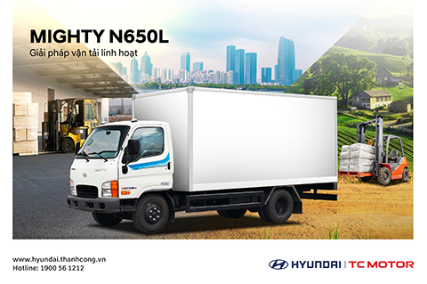 Hyundai Mighty N650L – Dòng Xe Tải Chiến Lược Cho Vận Tải Linh Hoạt Và Hiệu Quả Tối Ưu