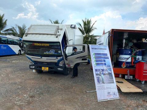 Dịch vụ sửa chữa xe lưu động Hyundai