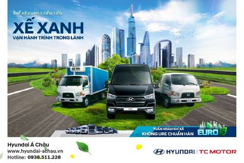 Xe tải Hyundai Euro 5 giải pháp cho vấn đề ô nhiễm không khí