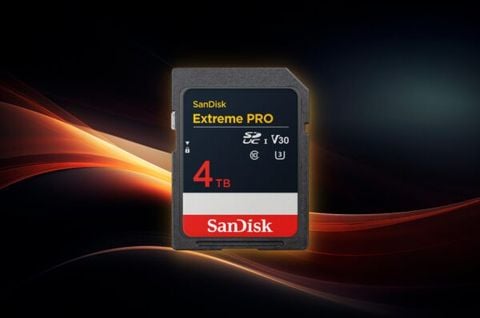 Siêu thẻ nhớ SanDisk SD 4TB chuẩn bị trình làng
