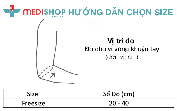 bảng size sản phẩm