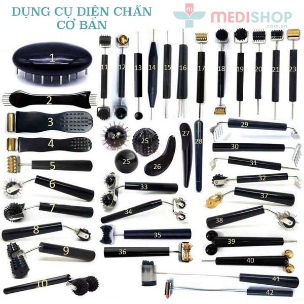 Bộ dụng cụ diện chẩn cơ bản