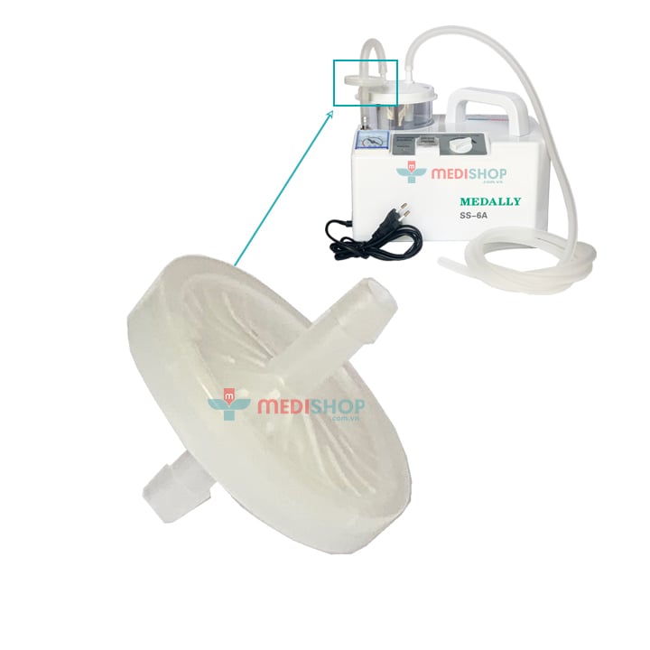 Miếng lọc của máy hút đàm - sản phẩm thay thế khi cần