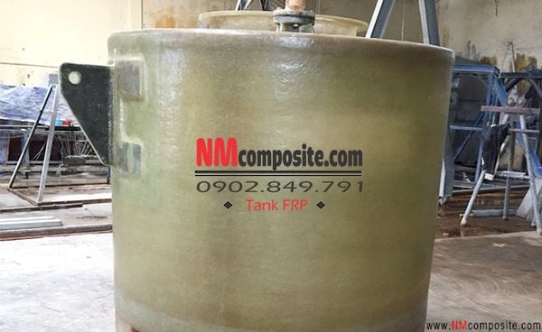 Bồn composite FRP chứa hóa chất Hoàng Anh Luong Hai Hung