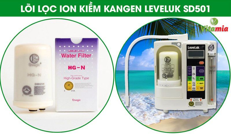 Giá bán filter máy Leveluk SD501 Kangen trên thị trường hiện nay