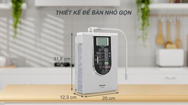 Panasonic TK AS66 có thiết kế ấn tượng, nhỏ gọn