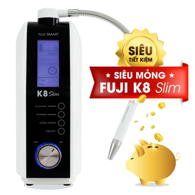 Ảnh 5: Máy lọc nước kiềm Fuji Smart K8 Slim (Nguồn: Internet)