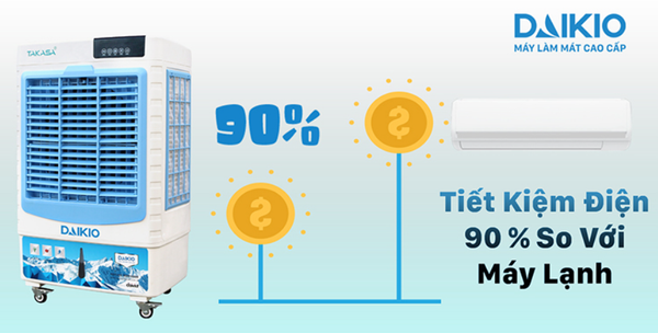 Ưu thế khi dùng máy làm mát Daikio