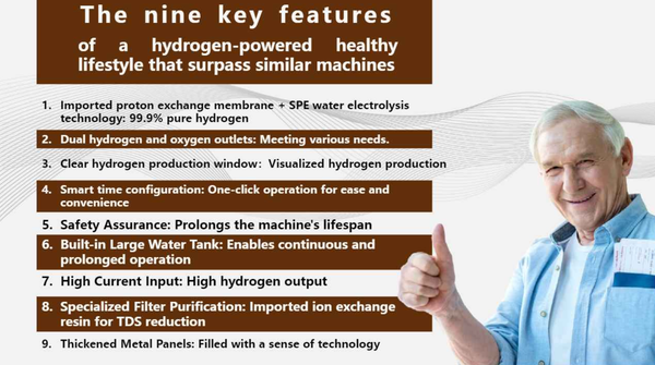 Các tính năng ưu việt của Hydrogen Generator