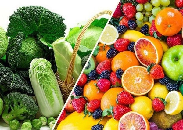 Buổi tối nên ăn gì để tốt cho sức khỏe: Rau xanh, trái cây