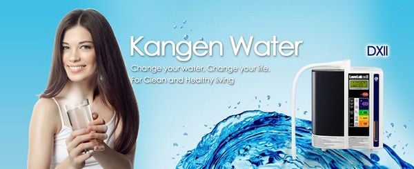 Tác dụng tuyệt vời của nước Kangen với sức khỏe 