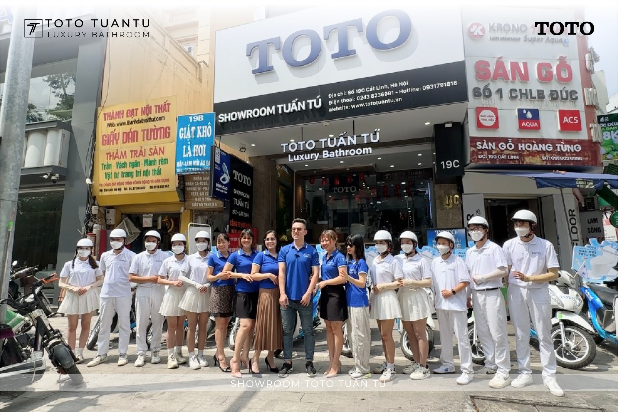 SỰ KIỆN TOTO ROADSHOW ĐÃ ĐẾN TOTO Tuấn Tú!