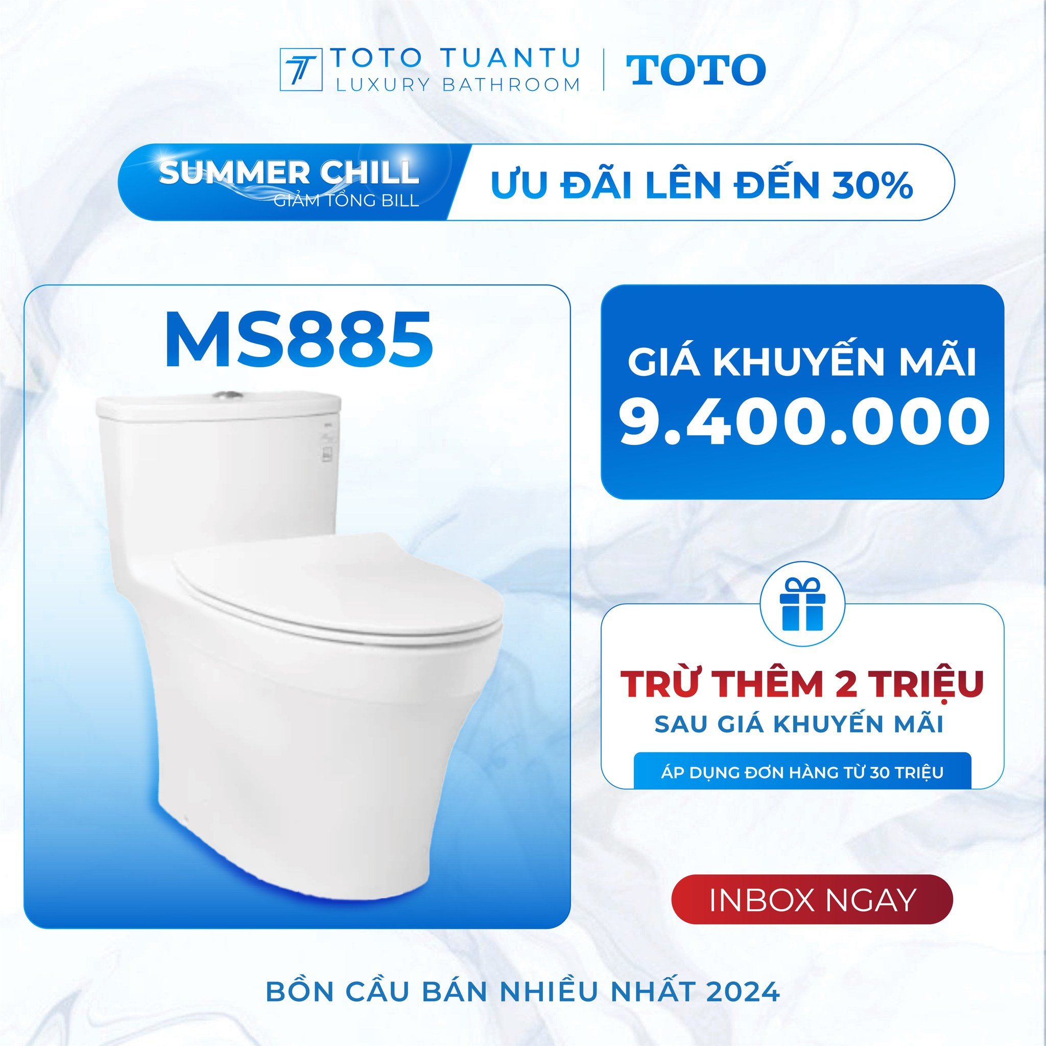 BỒN CẦU QUỐC DÂN MS885 NÂNG CẤP TRẢI NGHIỆM