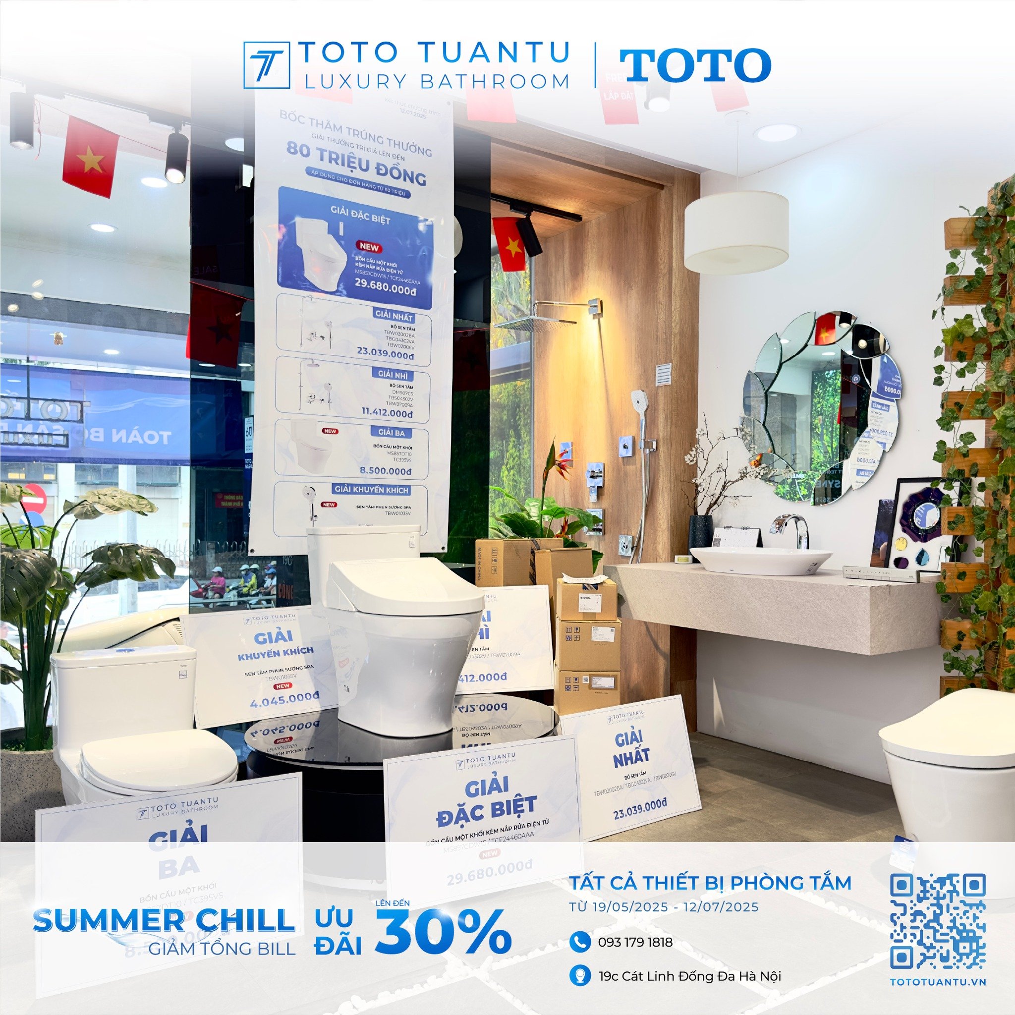 KHÔNG KHÍ MUA SẮM CHƯA BAO GIỜ HẠ NHIỆT TẠI TOTO TUẤN TÚ