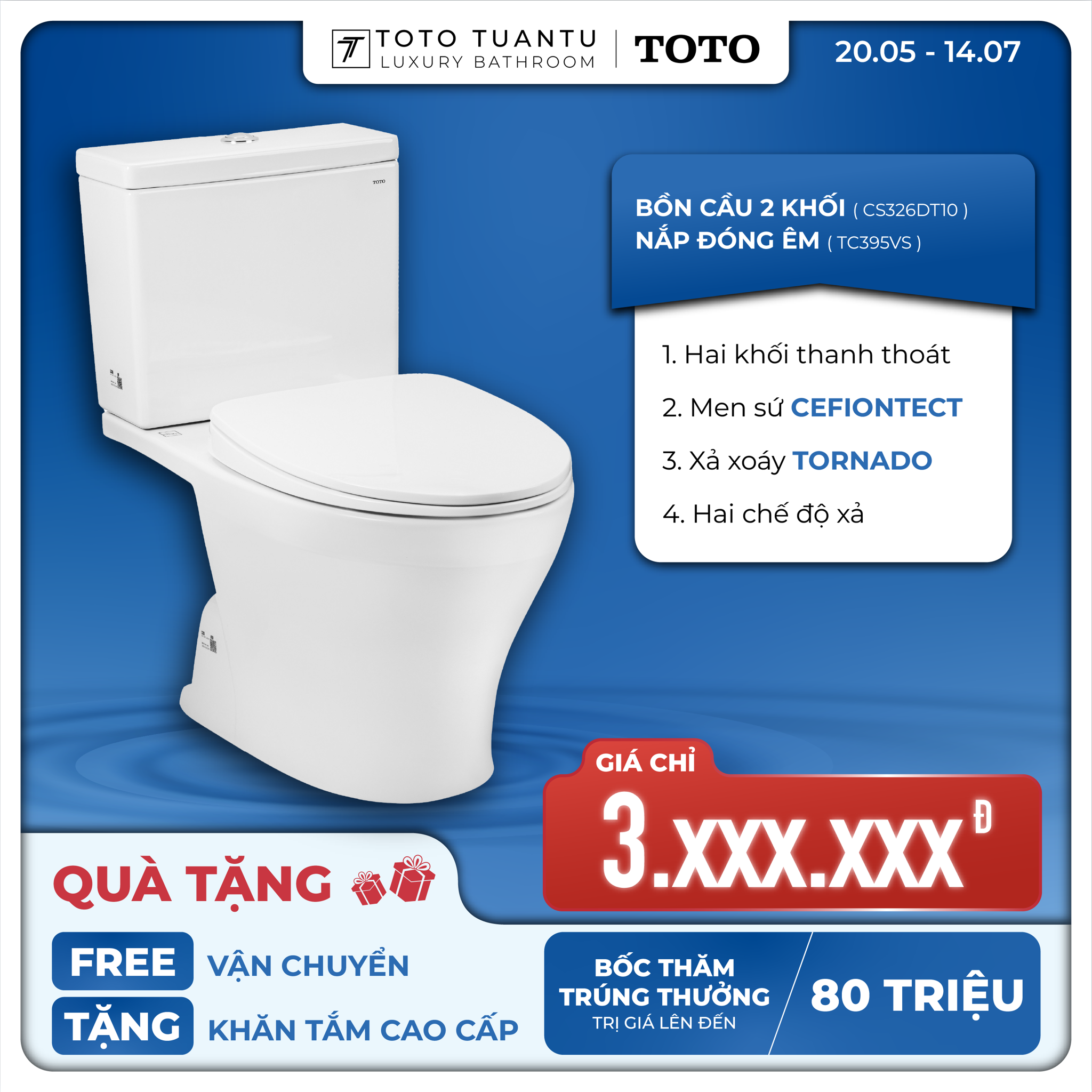 BỒN CẦU TOTO THÌ NHẤT ĐỊNH PHẢI CÓ 1 CHIẾC!