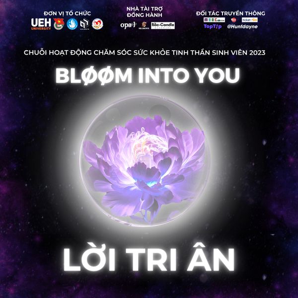 Opal đồng hành cùng chuỗi hoạt động Chăm sóc sức khỏe tinh thần sinh viên năm 2023 𝐁𝐋∅∅𝐌 𝐈𝐍𝐓𝐎 𝐘𝐎𝐔 đầy thành công và vô cùng ý nghĩa.
