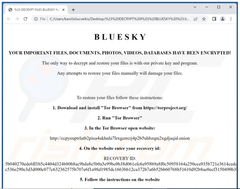 Phục hồi dữ liệu bị ransomware mã hóa, hacker đòi tiền chuộc Bluesky